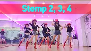 Stomp 2,3,4 Linedance /Improver/💃🏽스텀프 2, 3, 4 라인댄스/JLDK강북지부♥️토토즐영상반 모집중~