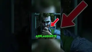 Die improvisierte Szene des Jokers im Film The Dark Knight!