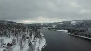 Annedalsvägen från ovan