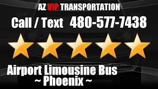 Airport Limousine Bus Phoenix Sky Harbor | Phoenix Airport Limousine Bus
