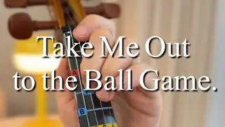 Take me out to the ball game (violin tutorial & sheet music)