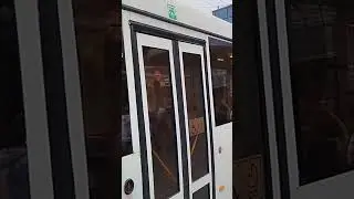 Один из последних в Санкт-Петербурге!Отправление ЛиАЗ 5292.60 №6375 по маршруту 123