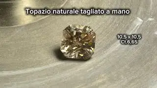 Topazio 10,5 x 10,5 - 6,55 Ct. Available on my webside ❤️