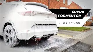 Cupra Formentor 2022 -  Satisfying! Car Detail, Interior & Exterior with Gyeon Wet Coat