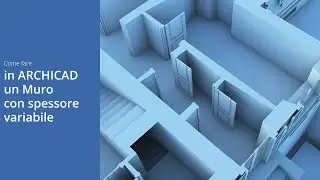 ARCHICAD muro con spessore variabile