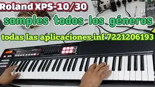 Roland Xps10 samples sonideros trabajamos todo tipo de samples