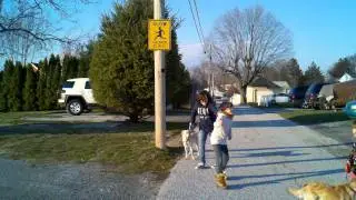 Caution slow children at play