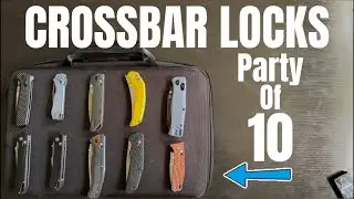 Crossbar Lock Cult : 10 Knives That Don't Flinch