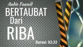 Bertaubat dari riba,