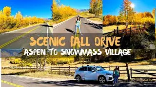Scenic Fall Drive | Aspen to Snowmass Village Colorado