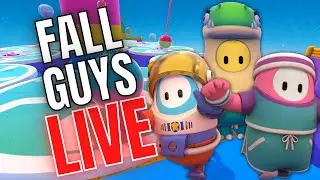Fall Guys LIVE Custom Games - Playing With Viewers!!! 🔴(Join Now)🔵