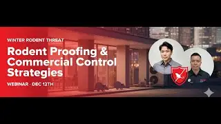 Rodent Proofing & Commercial Control Strategies