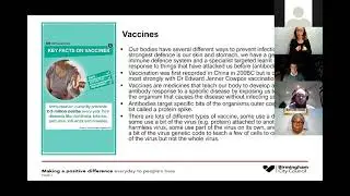 COVID vaccination virtual public Q&A   Central Birmingham (25 February 2021)