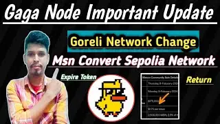 Msn Token Convert To Sepolia Ethereum Network | Gaga Bode New Update #trustbdearningchannel