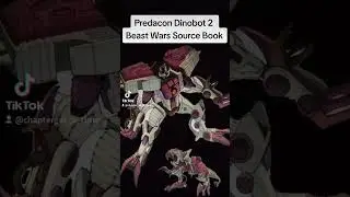 Predacon Dinobot 2 Beast Wars Source Book