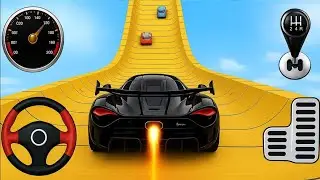 Невозможные гонки на автомобилях GT Stunt Racing &mdash; GT Car Stunt Master 3D &mdash; Android GamePlay #1