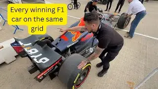 Every winning F1 car on the same grid