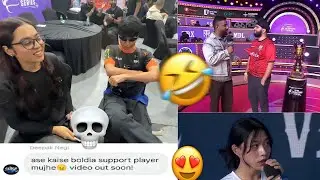 Sensei caught myth mercy! 💀GS Emin interview 🥰 kio lamao on their performance😂