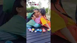 Squid game doll 3 surprise by kiss👶👩🍭 #shorts #squidgame