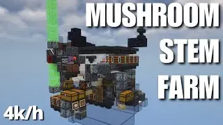 Single Player Mushroom Stem Farm | 4100/h (Tutorial)