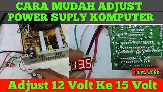 Cara Adjust Power Suply PC