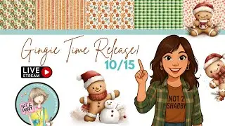Did someone say gingerbread? 👀 Tune in LIVE for Gingie Time fun!