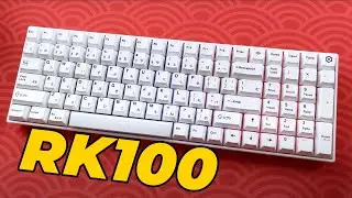 RK100: Full nút, có Numpad nhưng siêu nhỏ gọn !!!