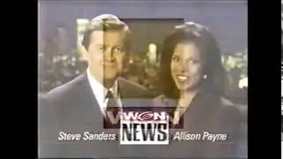 1998 WGN News 50th anniversary Promo with  Steve Sanders & Allison Payne