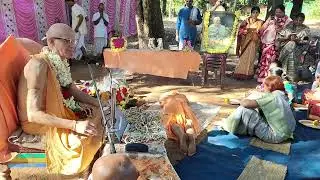 Deeksha Ceremony in SSKBK Iskcon Hebri 31st December 2024