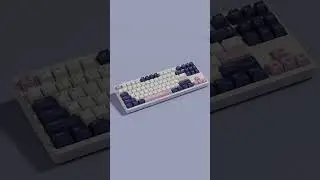 Purple Key&Kaf PBT Keycaps #keycaps #keyboards