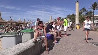 Urlaub auf Mallorca, Arenal, Schinkenstr , Megapark usw.  in 4K 50p, von tubehorst1