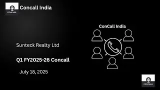 Sunteck Realty Q1 FY2025-26 Concall