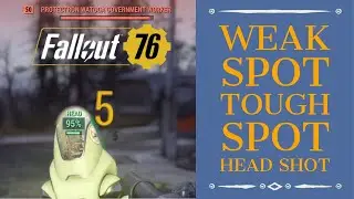 Fallout 76: Weak Spot, Tough Spot, Head Shot and Yellow DMG Numbers, How Does it Work?