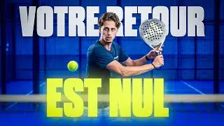 RETOUR DE SERVICE sans fautes au PADEL ! Ce que (presque) tout le monde rate.
