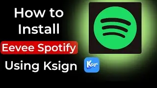 How to install EeveeSpotify using KSign (Removes Ads)