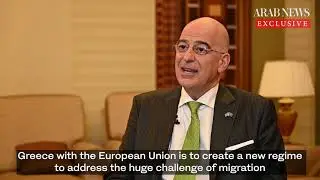 Greece&rsquo;s Foreign Minister Nikos Dendias: Europe&rsquo;s migration crisis is here to stay