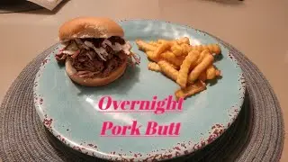 Overnight Pork Butt on the Weber Smokey Mountain