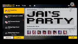 New jai party event collect all Characters Garena Free fire
