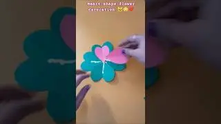 How to make paper flower 🌺🌹❤️😳 #love #diy #papercraft #flower #craft #flowers