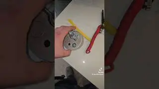 How to install outlet in countertop