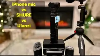Микрофон Ulanzi AM18 против Shure MV88+ против iPhone 14 Pro Max &mdash; с Osmopocket3