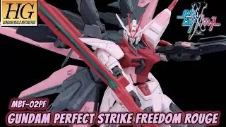 HG Gundam Perfect Strike Freedom Rouge Review | Gundam Build Metaverse
