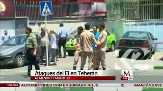 Ataques del Estado Islámico en Teherán dejan 12 muertos