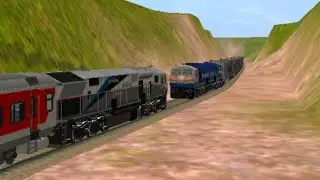 WDP4D BGKT Vs WDP4D Repainted Activity Created by @Railosticgameplay  Indian Train Simulator