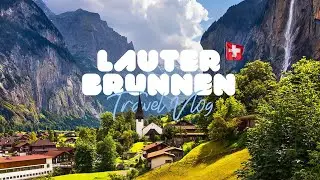 Exploring Lauterbrunnen & Staying in Wengen, Switzerland • Family Vlog