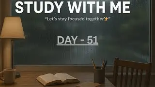 📚 Study With Me | CA Final Preparation (Day 51) | Pomodoro Timer ⏱ #studywithme  #pomodoro