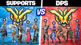 5 DPS vs 5 SUPPORTS - Who wins?! (TOP 500 EDITION)