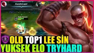 OLD TOP 1 LEE SİN | +15 KİLL TRYHARD HIGH ELO - Wild Rift