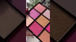 Swatching Makeup Revolution Reloaded Eyeshadow Palette Red Alert  #eyeshadow #makeuptalks
