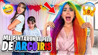 PINTAMOS SU CABELLO DE COLORES 🌈😂- ALEXA TORREX Y El Club Uva 